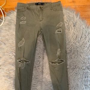 army green pants!